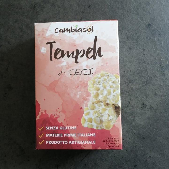 photo of Cambiasol Tempeh di ceci shared by @laurainverde on  13 Apr 2022 - review