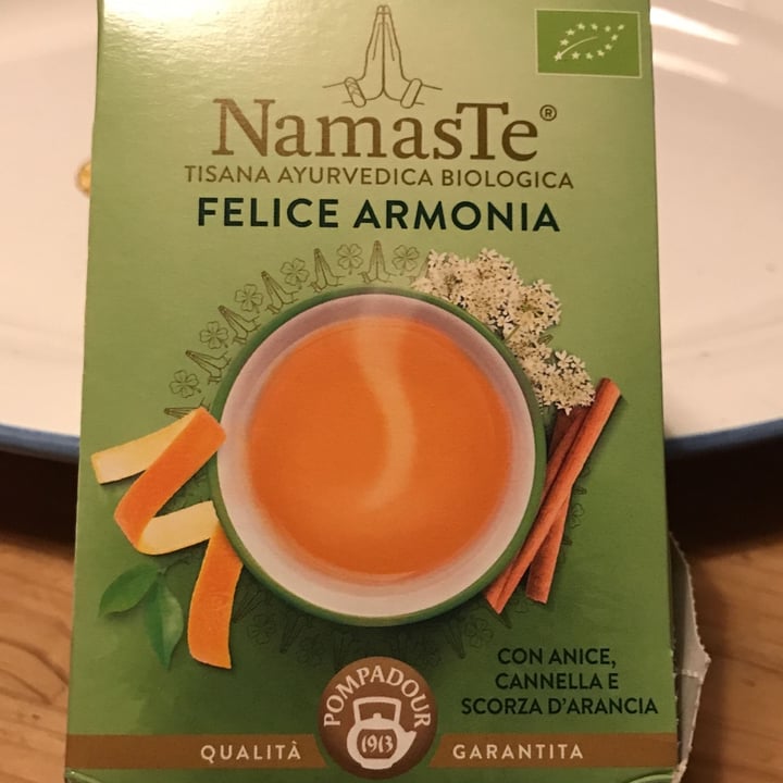 photo of Pompadour NamasTe Tisana Felice Armonia shared by @alemorgana on  26 Aug 2022 - review