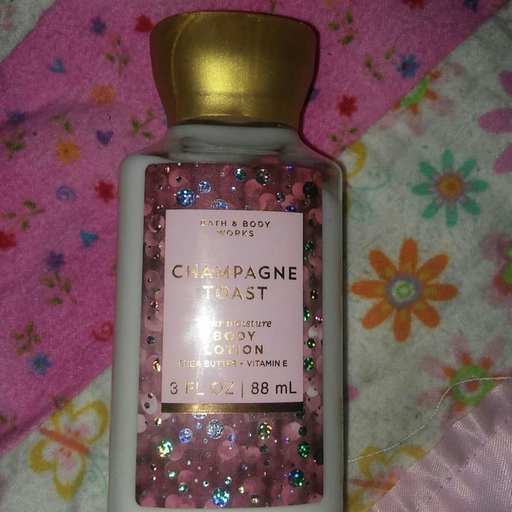 photo of Bath & Body Works Champagne Toast body lotion shared by @veganmamabear on  31 Aug 2020 - review