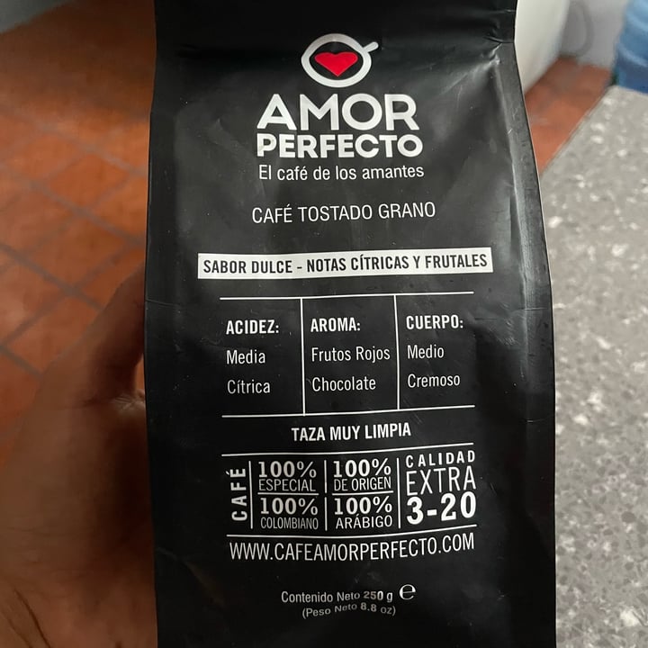 photo of amor perfecto café tostado grano shared by @michellemurci on  19 Sep 2022 - review