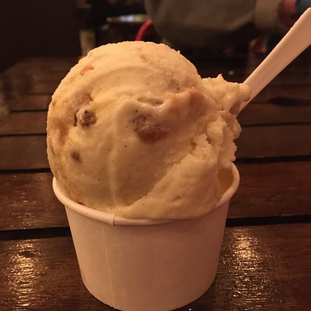 Foto del plato “Helado tarta de manzana”