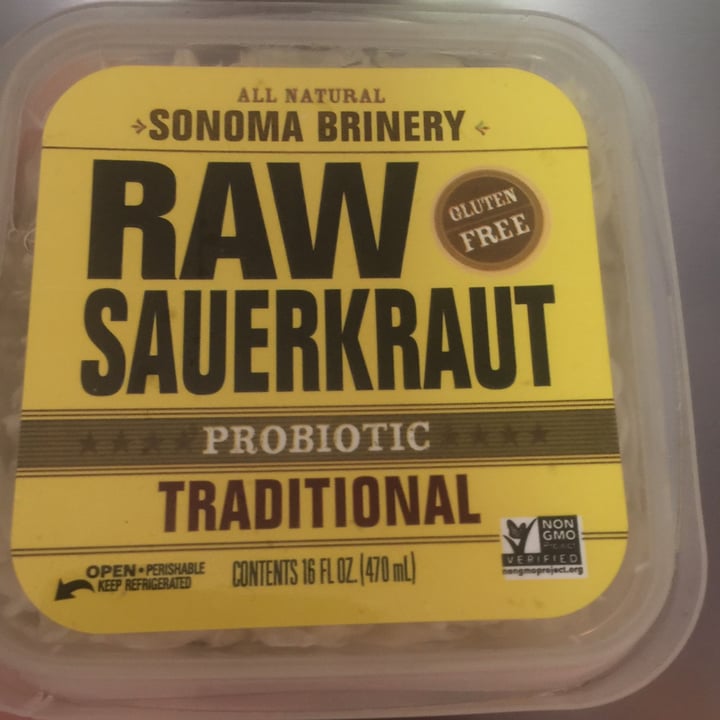 photo of Sonoma Brinery Raw Sauerkraut - Traditional shared by @jmgrapefruit on  30 May 2022 - review