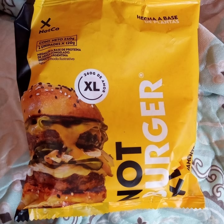 photo of NotCo Not Burger shared by @cinva2021 on  30 Apr 2022 - review