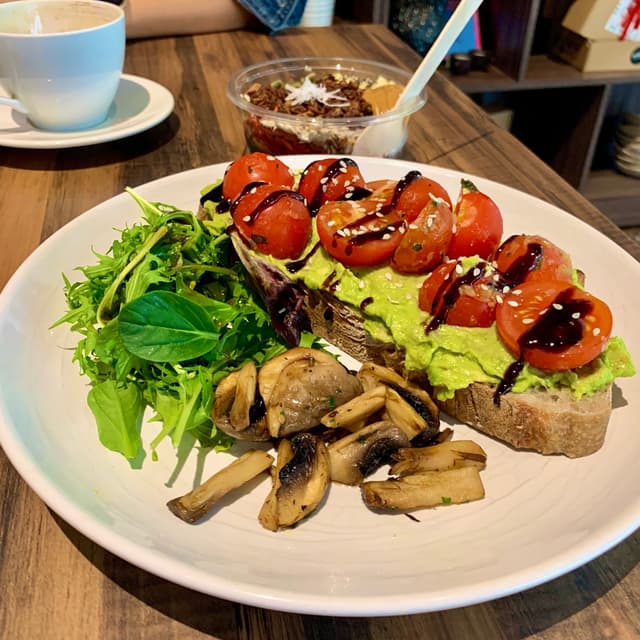 Foto do prato “Vegan Superfood Breakfast”