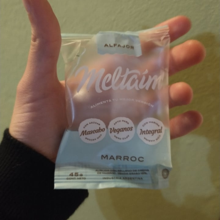 photo of Meltaím Alfajor Marroc shared by @sofihourcade on  04 Nov 2022 - review