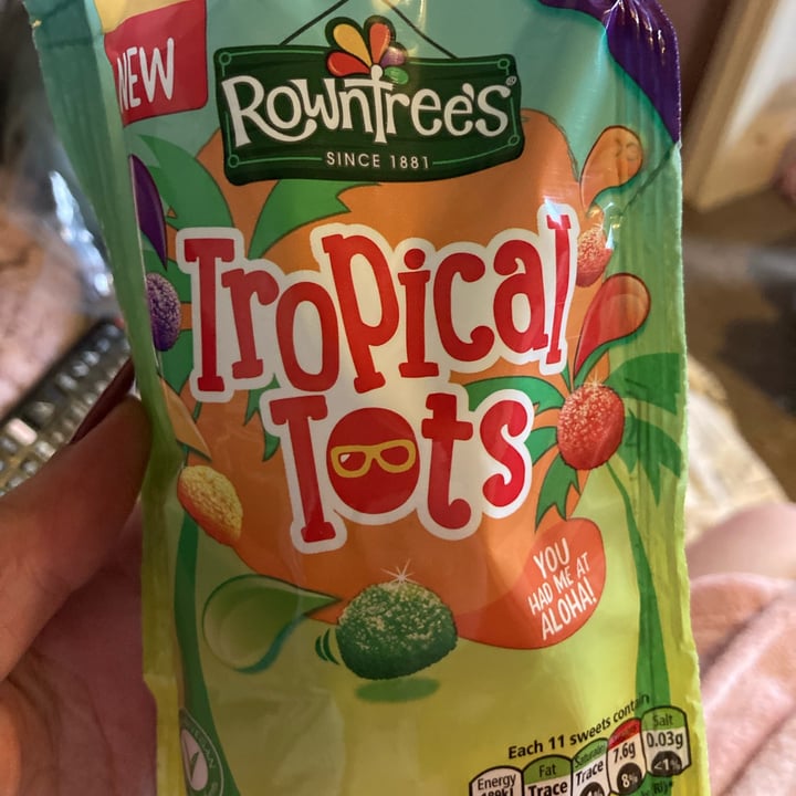 photo of Rowntree's tropical tots shared by @alicekatyc on  13 May 2022 - review