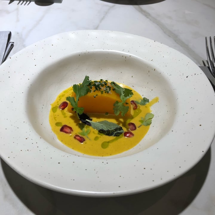 photo of Restaurante Xavier Pellicer Calabaza estilo thai shared by @neil on  14 Nov 2021 - review