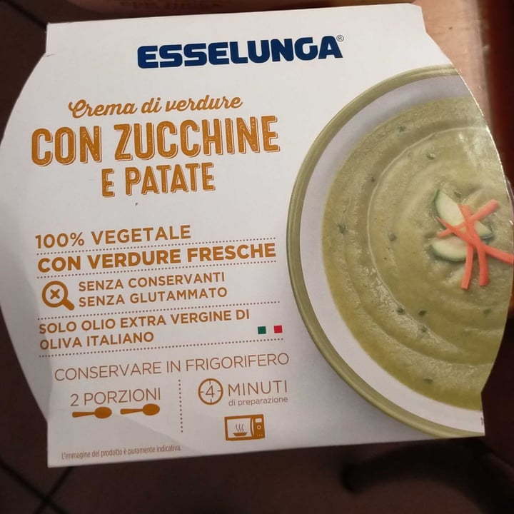 photo of Esselunga Crema di verdure con zucchine e patate shared by @monia74 on  31 Mar 2022 - review