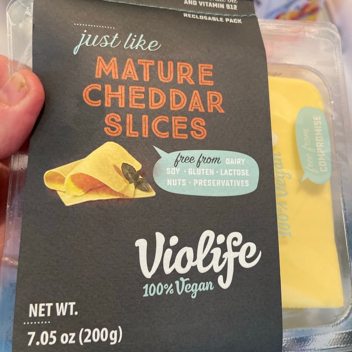 photo of Violife Cheddar Slices shared by @tonim on  09 Jun 2020 - review