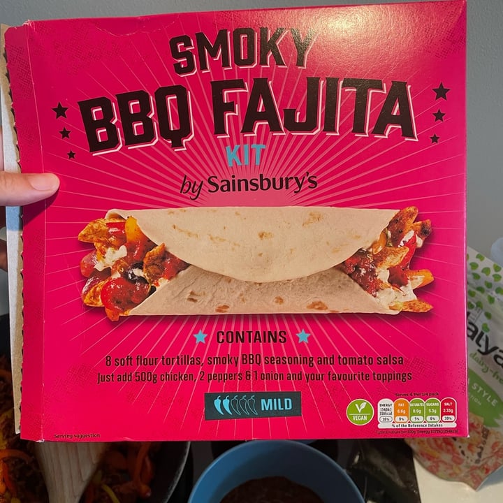 review photo of Sainsbury's smoky bbq fajita kit shared by @jetlaggedlauryn on 08 Jun 2022 - review