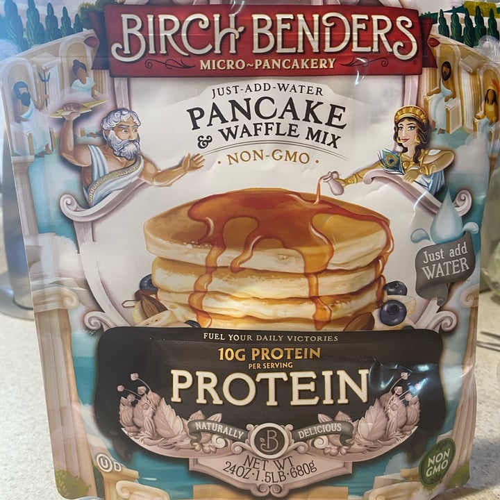 photo of Birch Benders Organic Classic Pancake & Waffle Mix shared by @mecornell on  14 May 2022 - review