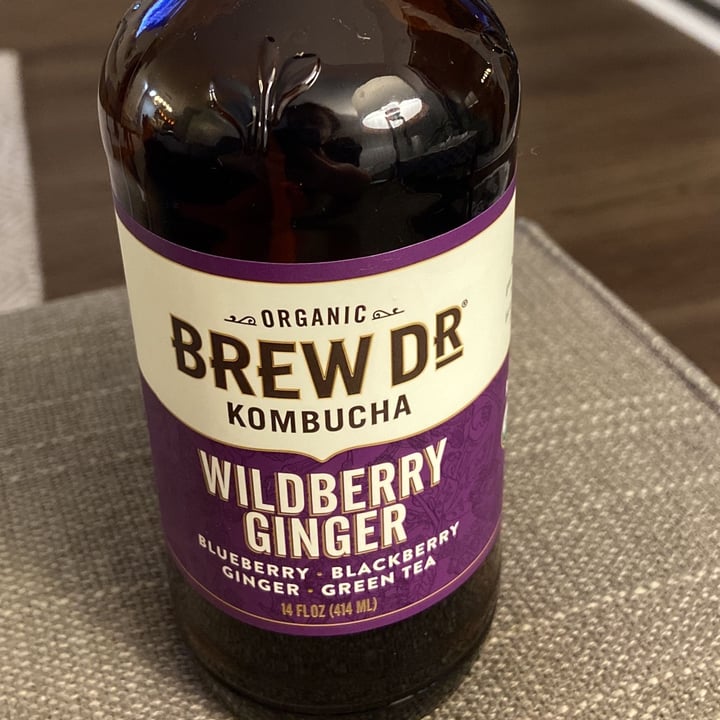 photo of Brew Dr. Kombucha Wildberry Ginger shared by @pintocarolineluc on  26 Oct 2022 - review