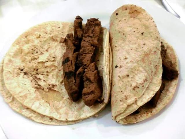 菜肴“Tacos De Asada”的照片