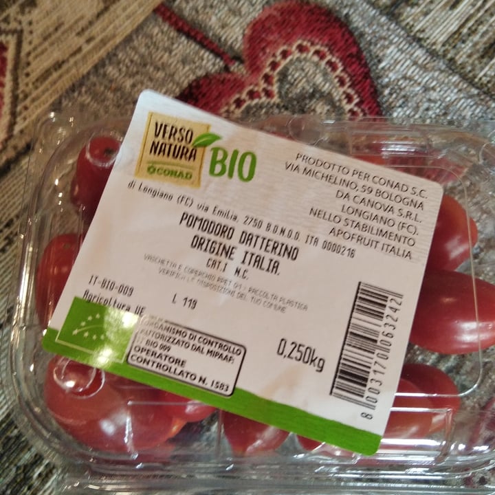 photo of Conad Bio pomodoro datterino shared by @lory66 on  05 May 2022 - review