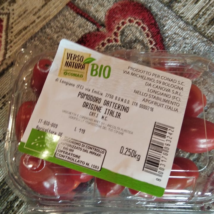 review photo of Conad Bio pomodoro datterino shared by @lory66 on 05 May 2022 - review