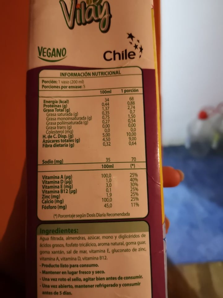 review photo of Vilay Leche De Almendras Sin Azúcar shared by @frufru on 13 Jun 2019 - review