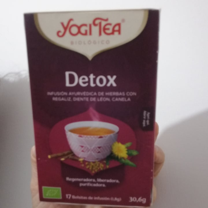 photo of Yogi Tea Organic Detox shared by @simpaties on  10 Oct 2021 - review