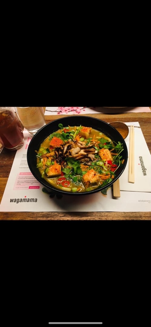 photo of Wagamama Kingston upon Thames Kare buroso ramen shared by @rebeccaskye on  22 Dec 2019 - review