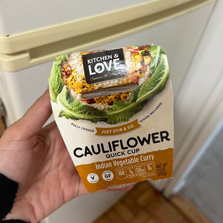 review photo of Kitchen & Love Cauliflower Indian Vegetable Curry shared by @jessycadasilveira on 21 Jun 2022 - review