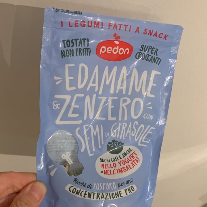 review photo of Pedon Edamame zenzero con semi di girasole shared by @supermariuccia on 10 Apr 2022 - review
