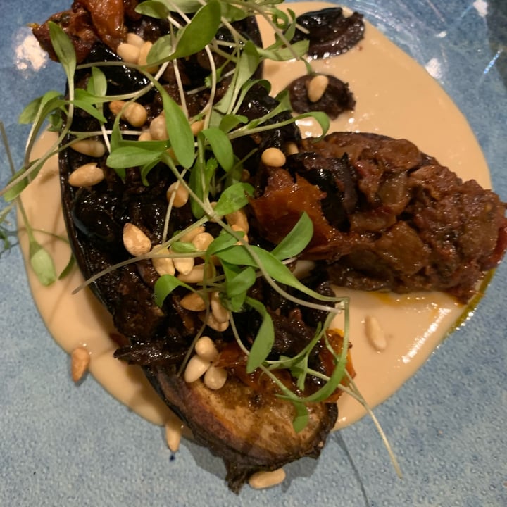 photo of Galvin Bistrot & Bar Spiced Aubergine, Tahini, Imam Bayaldi, Pine Nuts, Smoked Tomato shared by @cieffe18 on  05 Dec 2022 - review