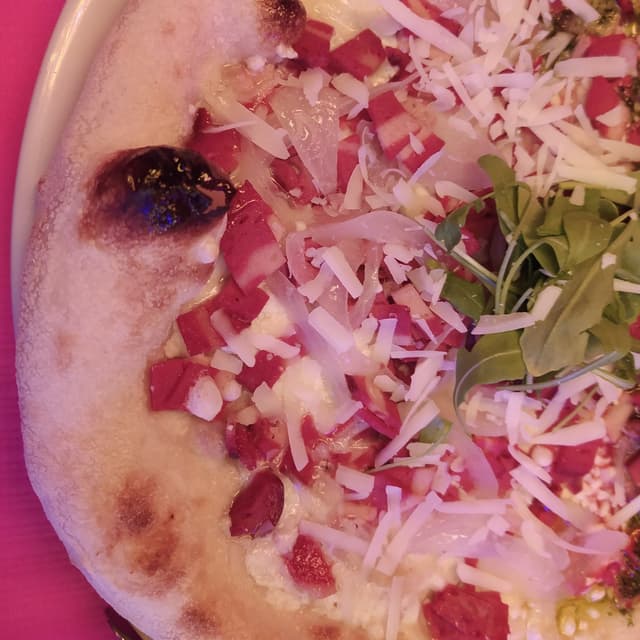 Foto do prato “Pizza carbonara”