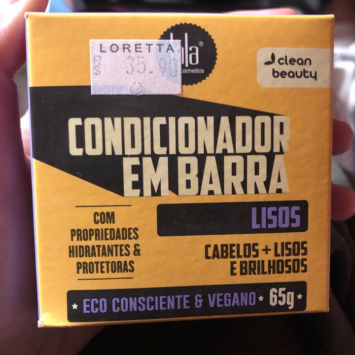 photo of Lola Cosmetics Condicionador Em Barra Lisos shared by @paulaliro on  29 Sep 2022 - review