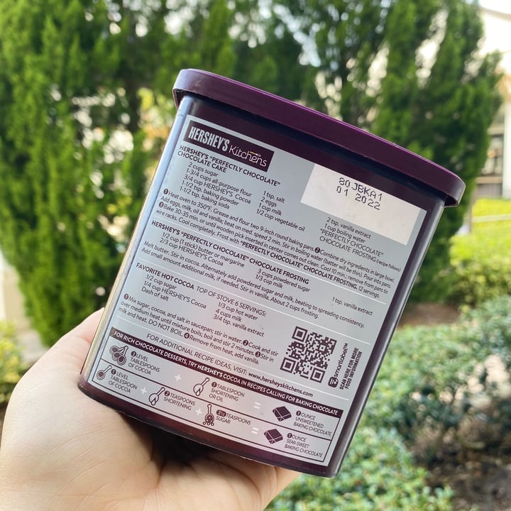 review photo of Hershey's Cocoa 100% Natural Unsweetened Cacao shared by @valeeeryh on 28 Jan 2021 - review