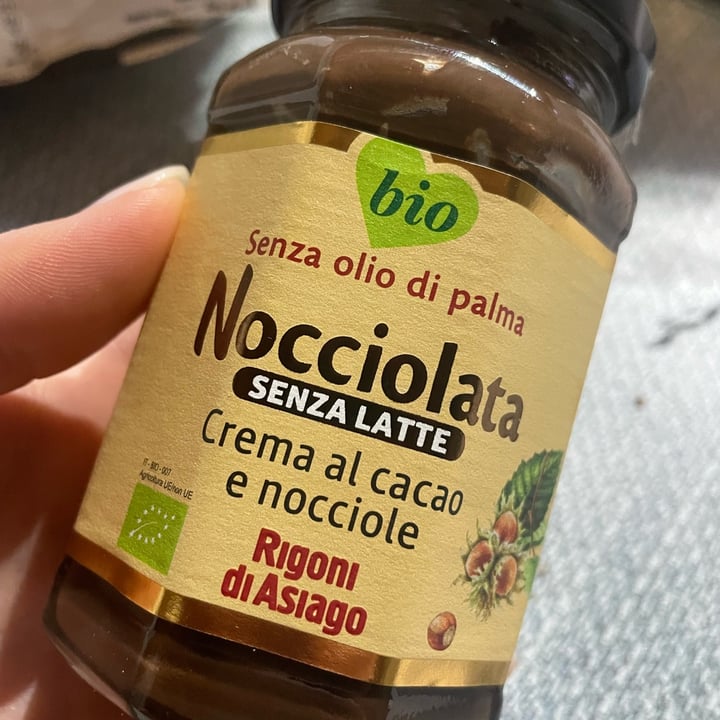 photo of Rigoni di Asiago Nocciolata Dairy Free Hazelnut Spread with Cocoa shared by @gabriellaesse on  11 Mar 2022 - review