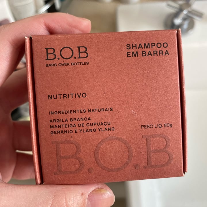 photo of B.O.B Shampoo Em Barra Nutritivo shared by @gabbynakamura on  11 Jun 2022 - review