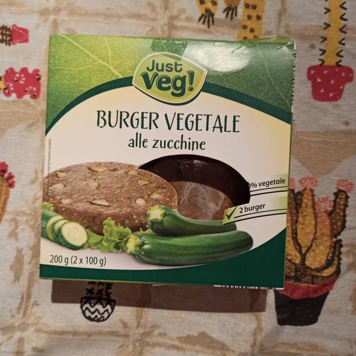 photo of Just Veg! (ALDI Italy) Burger vegetale alle zucchine shared by @alessiaaa on  03 Apr 2022 - review