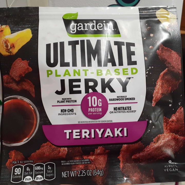 photo of Gardein Ultimate Plant Based Jerky Teriyaki shared by @rain7246 on  24 Dec 2020 - review