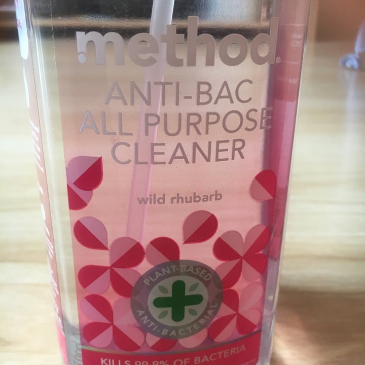 photo of method Anti-Bac All Purpose Cleaner - Wild Rhubarb shared by @ziabeba on  14 Apr 2021 - review