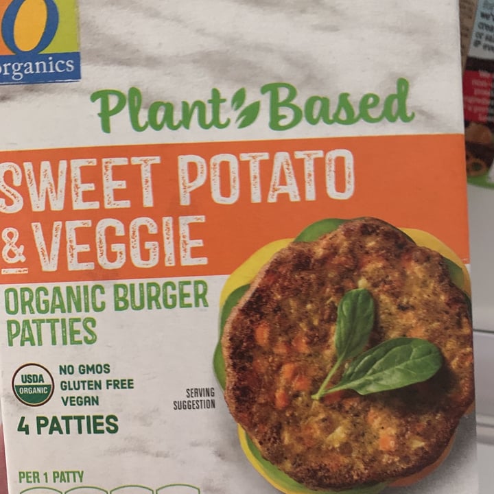 photo of O Organics Sweet Potato & Veggie Burger Patties shared by @gwenie11 on  20 Aug 2021 - review