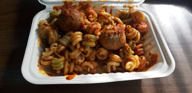Foto del piatto “Albóndigas de arroz con hierbabuena.”