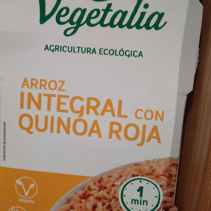 photo of Vegetalia Arroz Integral con Quinoa Roja shared by @cristinacris on  24 Nov 2021 - review