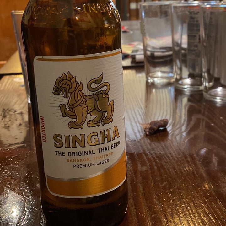 photo of Singha Singha Thai Beer shared by @yumfluff on  18 Mar 2022 - review