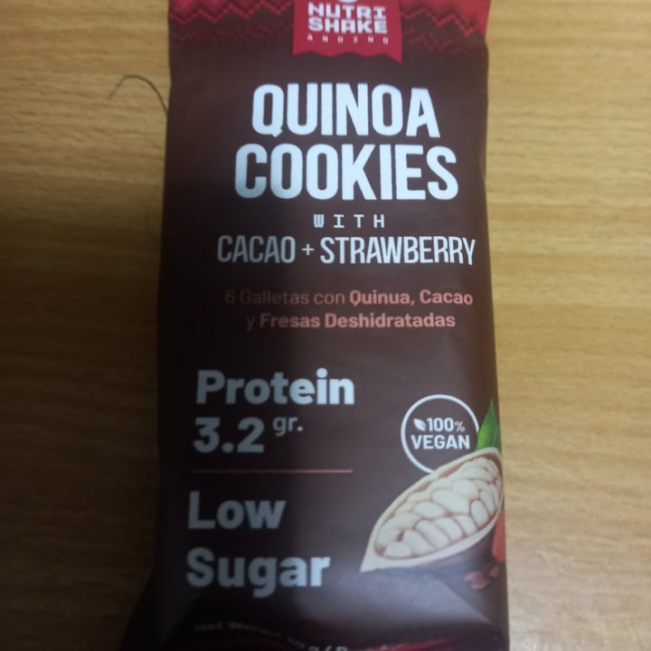 photo of Nutri shake andino Quinoa Cookies shared by @taurusoul1111 on  25 Aug 2021 - review