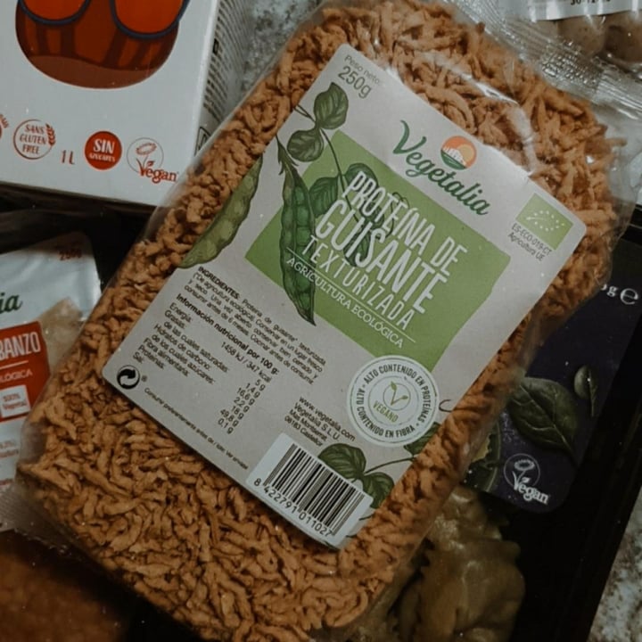 review photo of Vegetalia Proteína de Guisante Texturizada shared by @pattivegan on 27 Nov 2020 - review