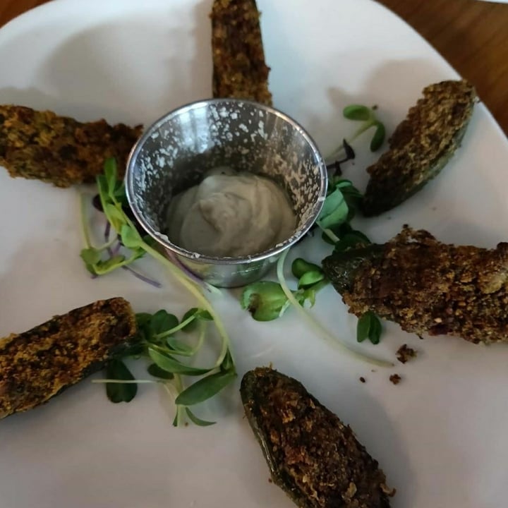 review photo of Giving Tree Cafe Jalapeño Poppers shared by @rcrawford2020 on 29 Apr 2020 - review
