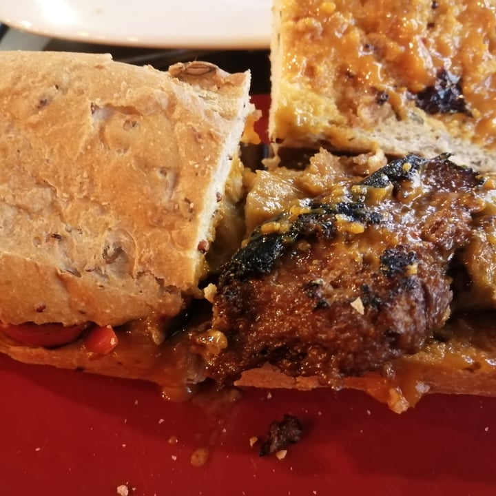 review photo of Bar La Muga Bocata seitan shared by @lulayloscinco on 25 Sep 2020 - review