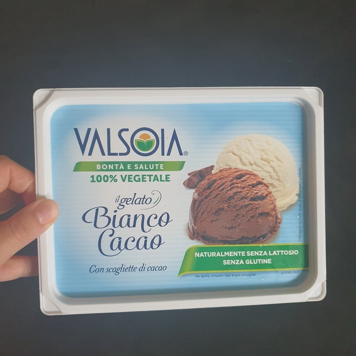 photo of Valsoia Gelato Bianco Cacao shared by @deborabattaglia on  18 Jun 2022 - review