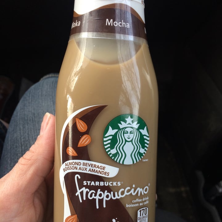 photo of Starbucks Almond Frappuccino shared by @gardenpicked on  03 Jul 2020 - review