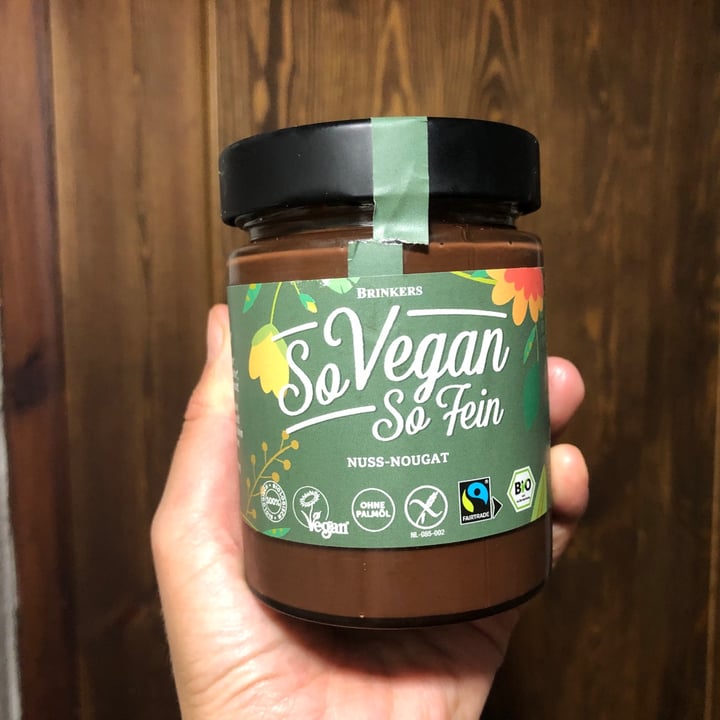 photo of So Vegan So Fein Nuss-Nougat shared by @anaiturrizar on  17 Dec 2021 - review