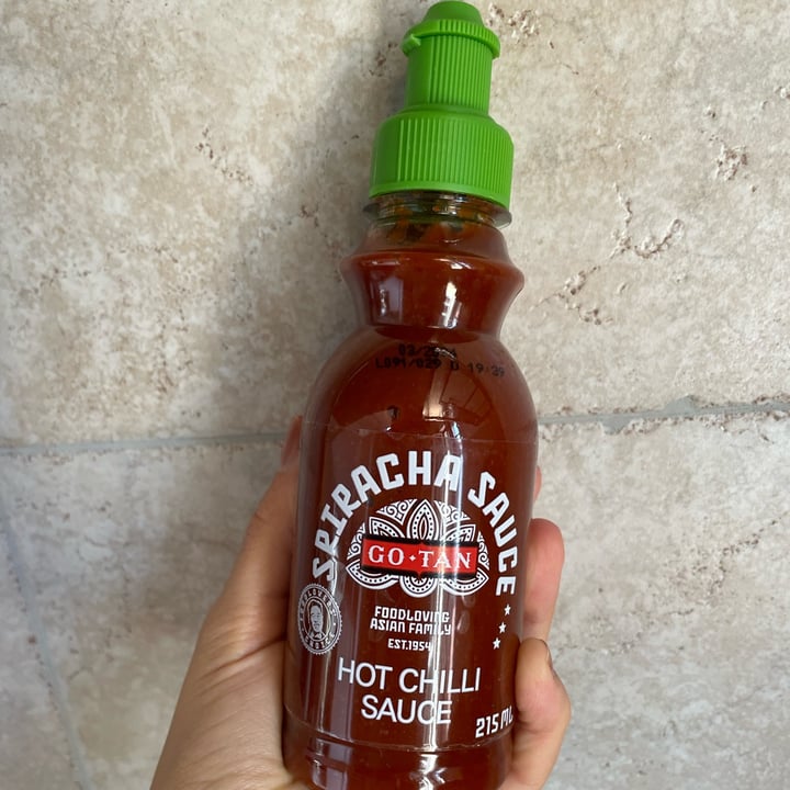 photo of Go Tan Sriracha Hot Chili Sauce shared by @mariannazemi on  06 Sep 2022 - review