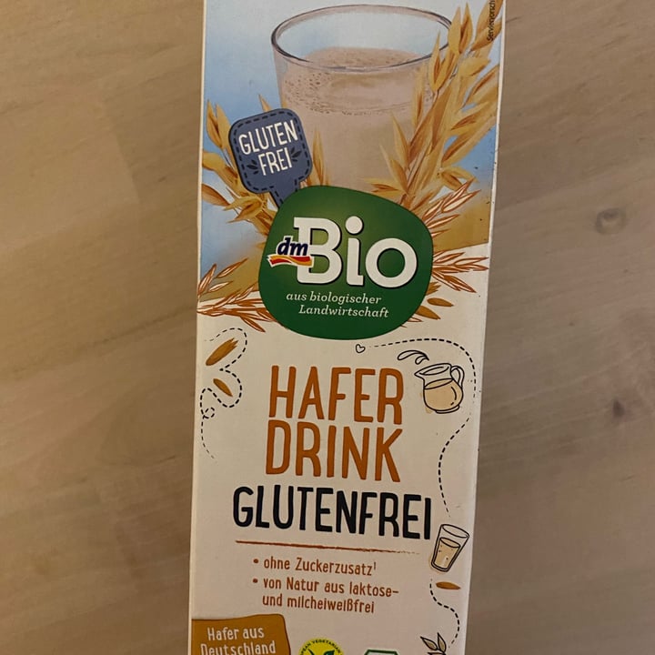 photo of dmBio Hafer Drink Glutenfrei shared by @bennifromthebloc on  08 Apr 2022 - review