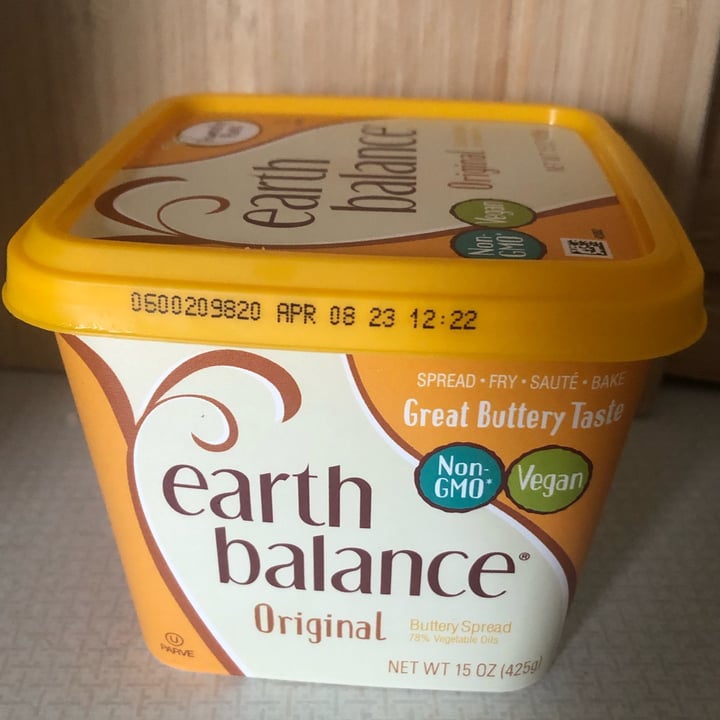 photo of Earth Balance Earth Balance original shared by @carmellasjourney on  05 Nov 2022 - review