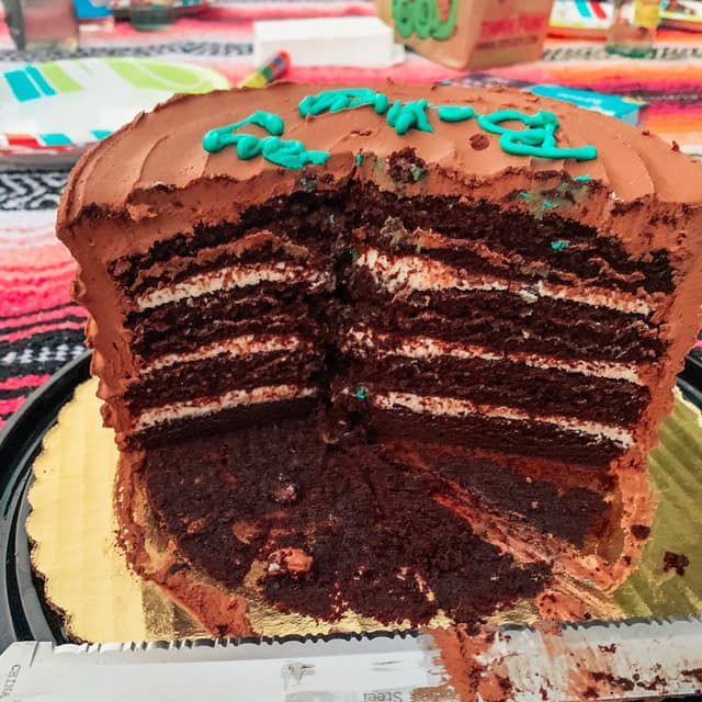 Foto do prato “Chocolate Cake”