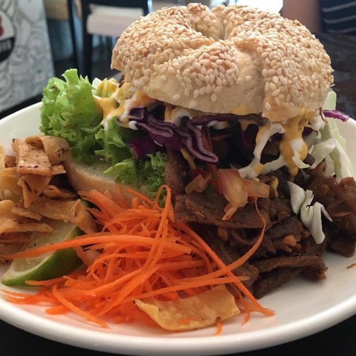 photo of Sala Kuala Lumpur Vegan Restaurant Bagel Burger shared by @scynsa on  09 Sep 2020 - review