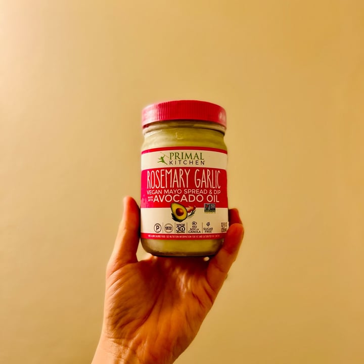 photo of Primal Kitchen Rosemary Garlic Vegan Mayo Spread & Dip shared by @jenboog on  16 Apr 2022 - review